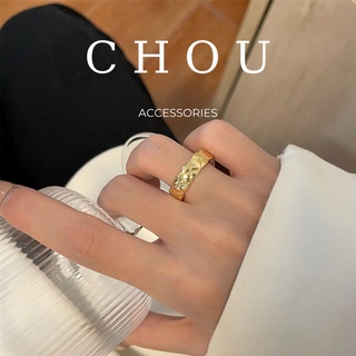 Nhẫn Chữ X Retro | CHOU ACCESSORIES |