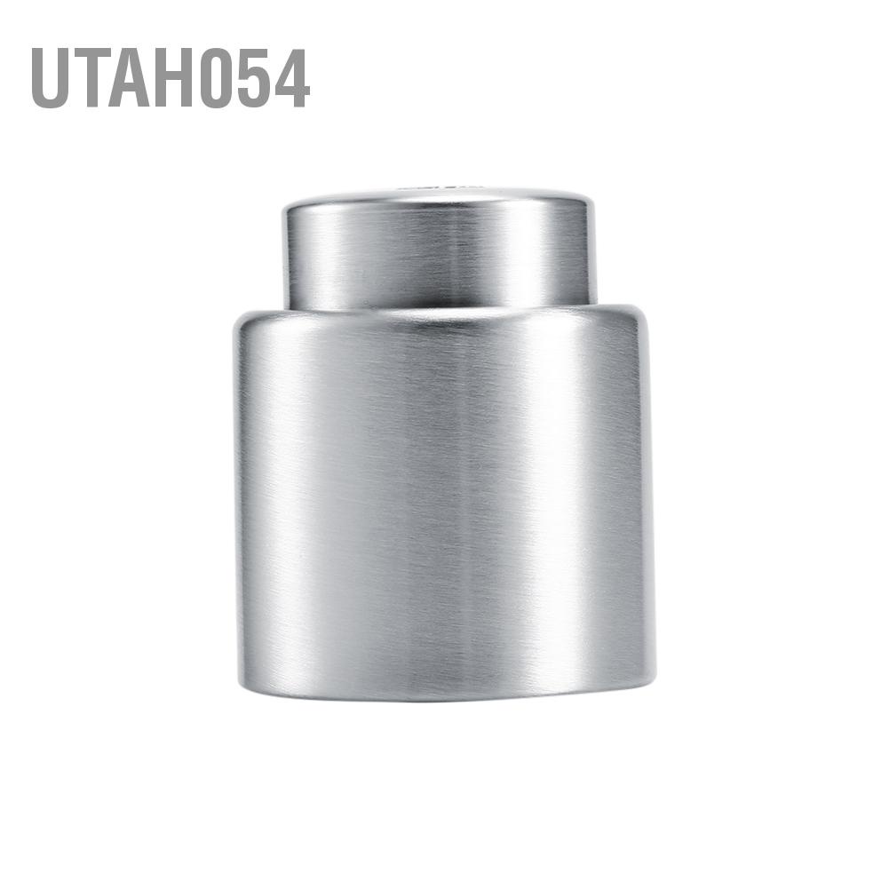 Nắp đậy chai rượu vang đỏ hút chân không bằng thép không gỉ