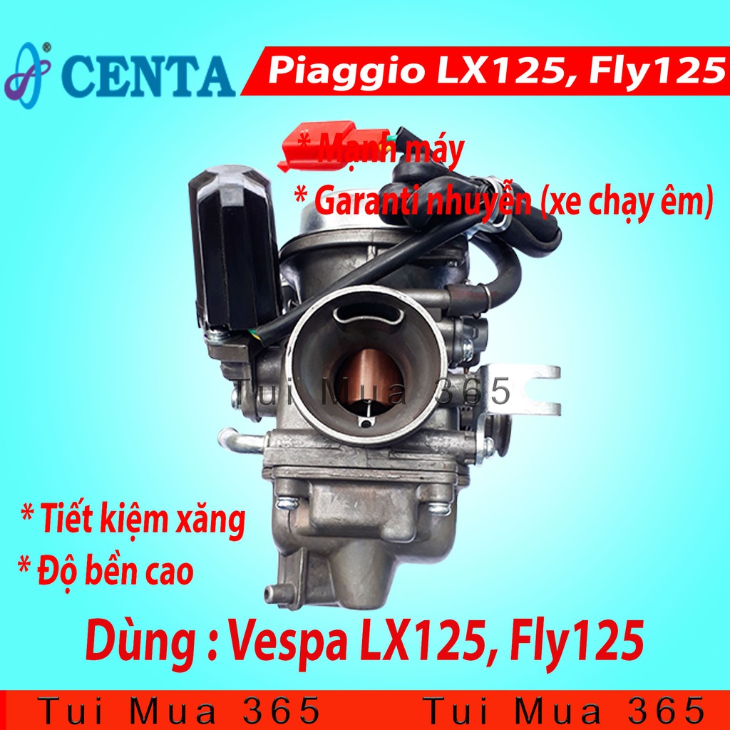 Bình Xăng Con xe Vespa LX 125 xăng cơ, Piaggio Fly 125 Tiết Kiệm Xăng Centa