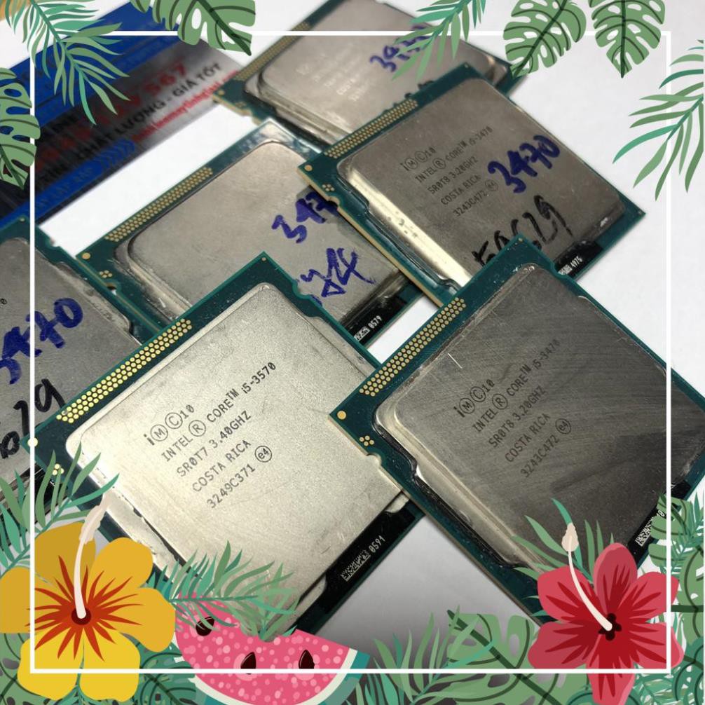 CPU core i5 socket 1155, i5 2320, i5 2400, i5 2500, i5 3330s,i5 3450, i5 3470, i5 3470s, i5 3550, i5 3570