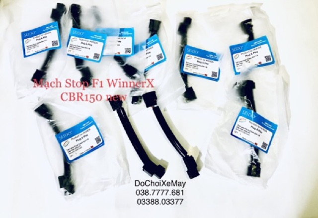 [Hàng chính hãng] Mạch Stop F1 Winner X , CBR 150R gắn như Zin , jack Zin chống nước cao cấp chính hãng . DoChoiXeMay