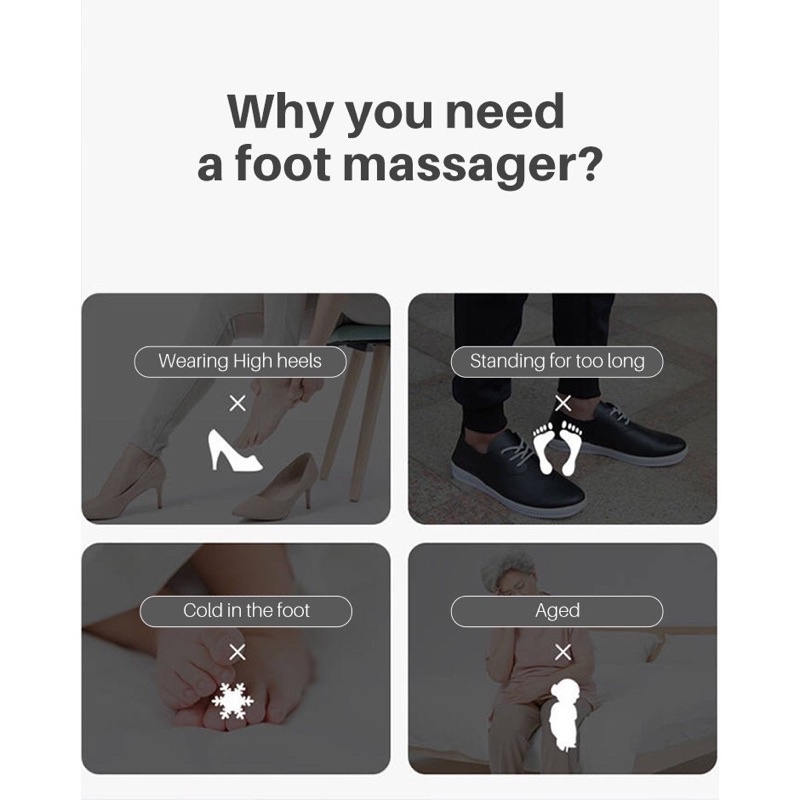 Máy massage chân  6d thế hệ mới- xoa bóp nén khí bấm huyệt