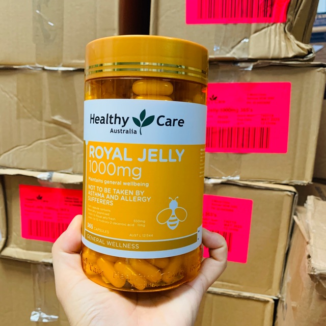 Sữa Ong Chúa Healthy Care Royal Jelly 1000mg