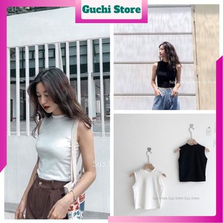 Áo croptop ba lỗ nữ thể thao ôm dáng chất bozip dưới 56kg