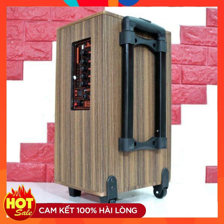 [Bán chạy nhất] Loa Kéo Karaoke Kiomic K89 Tặng Kèm 2 Micro Không Dây Chống Hú- Loa Kẹo Kéo K89 Bản Nâng Cấp K88 - Hàng 