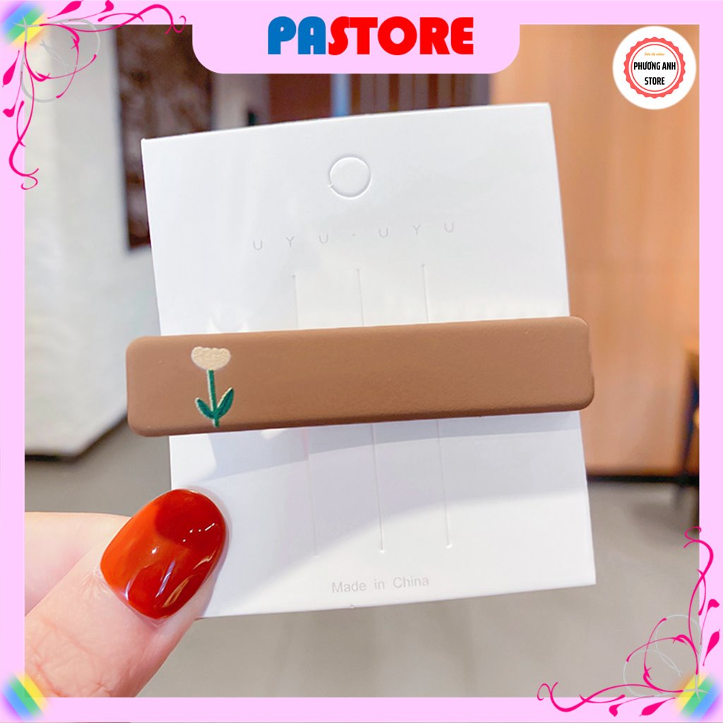 Kẹp Tóc Mái Hàn Quốc Cao Cấp  Hot Trend Xinh Đẹp, Dễ Thương Dành Cho Nữ PASTORE