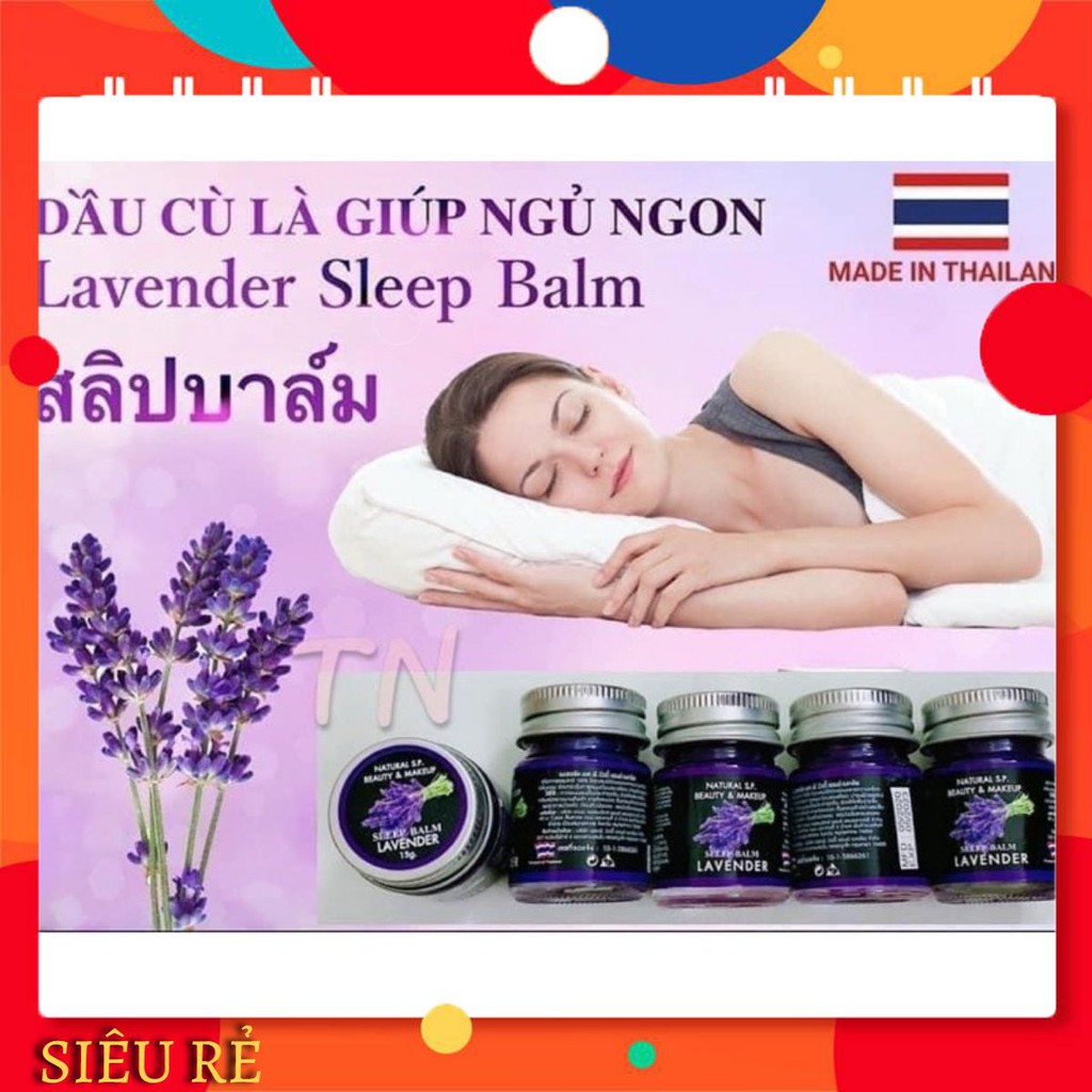 [New] Dầu Ngủ Ngon Lavender 15gr