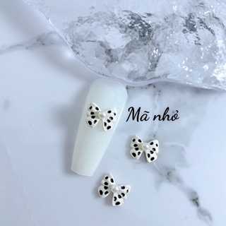 mã charm NƠ đính móng tay chân