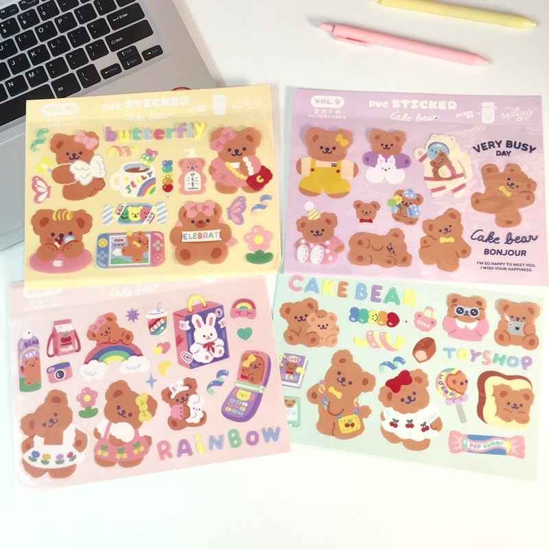 Ticker Trang Trí Gấu 🐻