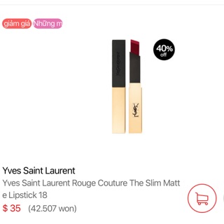 [Có Sẵn] Son YSL the Slim săn sale