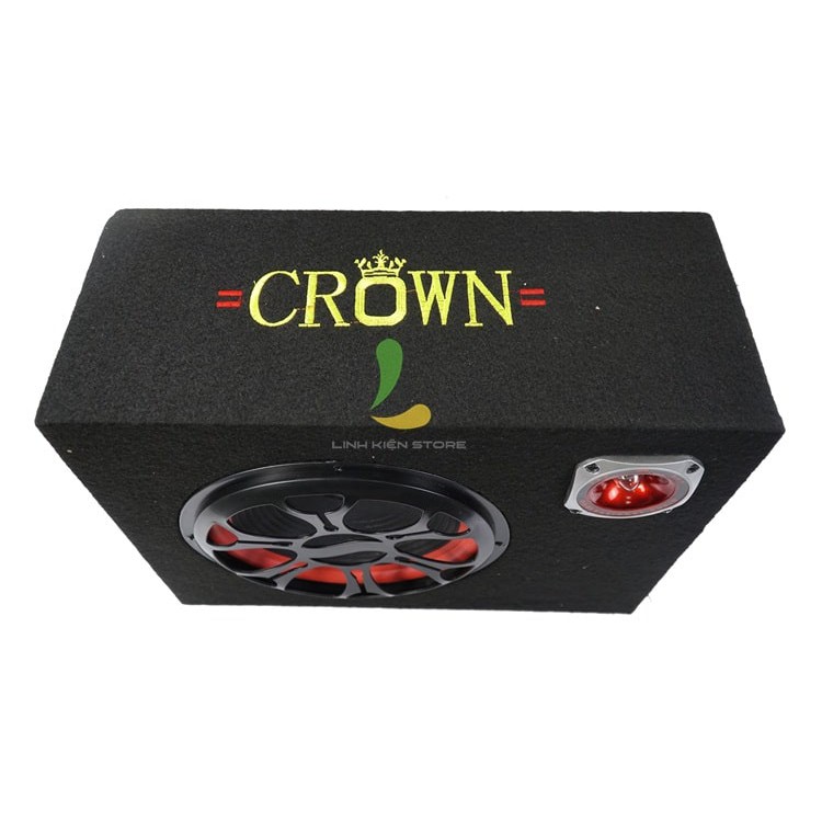 [Mã 254ELSALE giảm 7% đơn 300K] Loa Crown 8 vuông Bluetooth / tròn bluetooth - loa công suất 200W, kết nối bluetooth