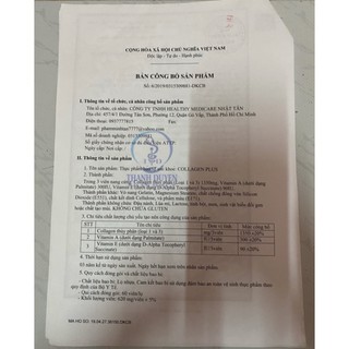 Viên uống Collagen Plus