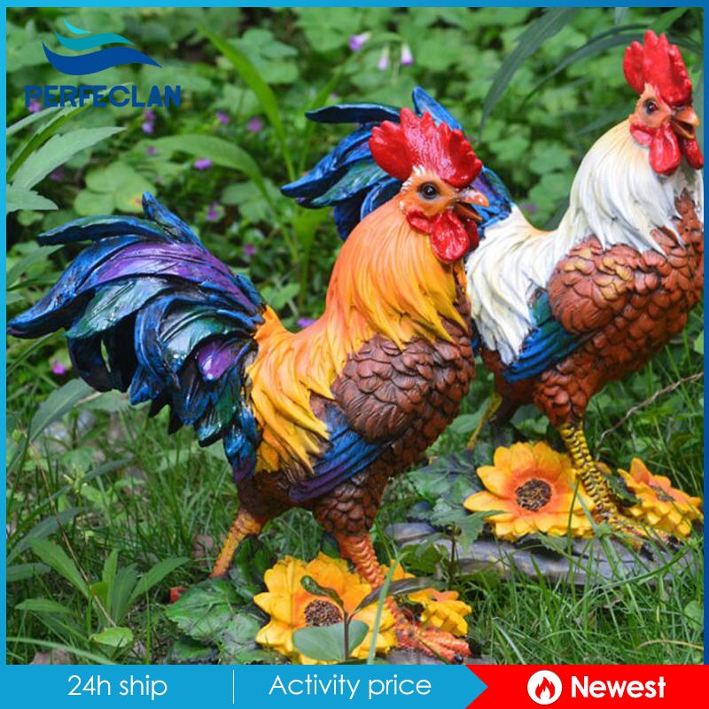 [Perfeclan] Tượng Điêu Khắc Gấu Nâu 9 Inch Trang Trí Sân Vườn Ngoài Trời