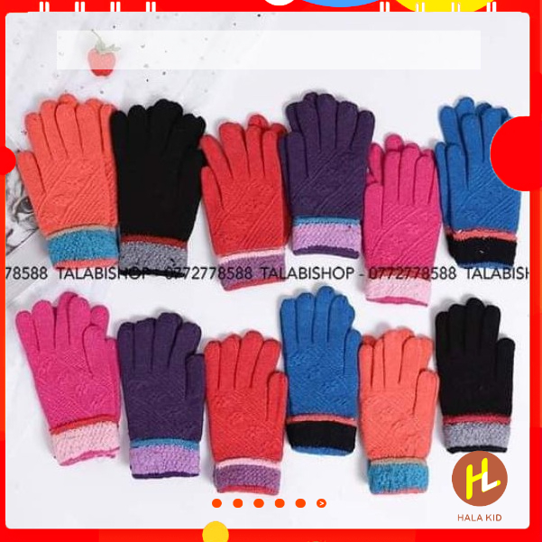GANG TAY LEN mềm, giữ ấm cho nữ( 1 đôi)-hala90