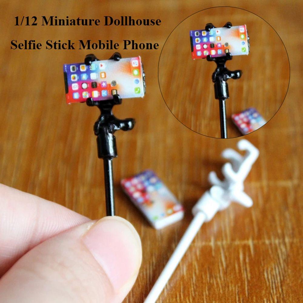 Gậy Chụp Hình Selfie Cho Nhà Búp Bê OB11 / BJD Điện Thoại