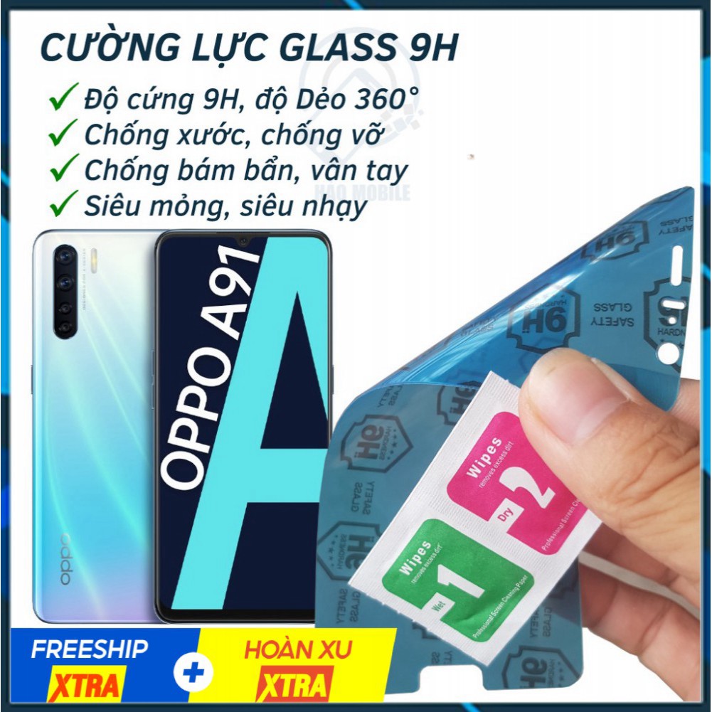 Dán cường lực nano dẻo Oppo A9 2020, Oppo A91