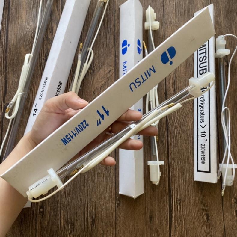 Thanh sấy nhiệt Tủ Lạnh 10-12-14 - 16 inch 220V , Điện trở phá băng, bóng sấy xả đá