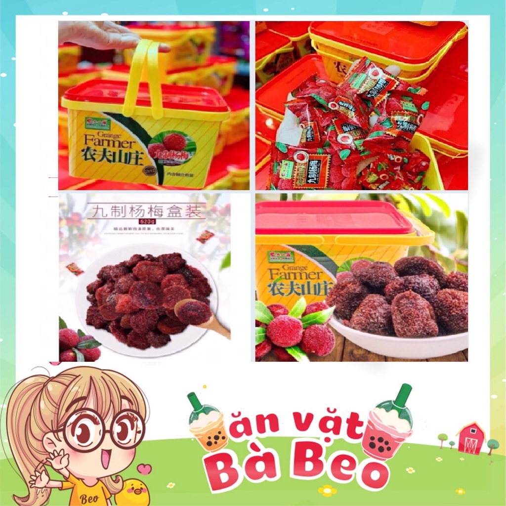 Kẹo ô mai thanh mai hộp 620gr