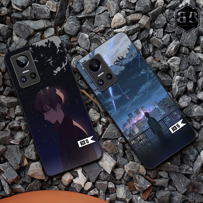 Ốp lưng kính cường lực Realme GT Neo 3 boy cô đơn