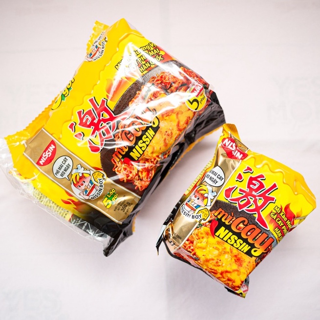 Mì Cay Hàn Quốc Nissin ( Lốc 5 gói ) mì gà cay, phô mai, trứng muối, súp cay. | BigBuy360 - bigbuy360.vn