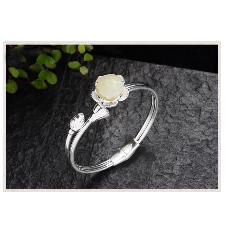 Vòng tay bộ ly toả trầm vụn hương phai