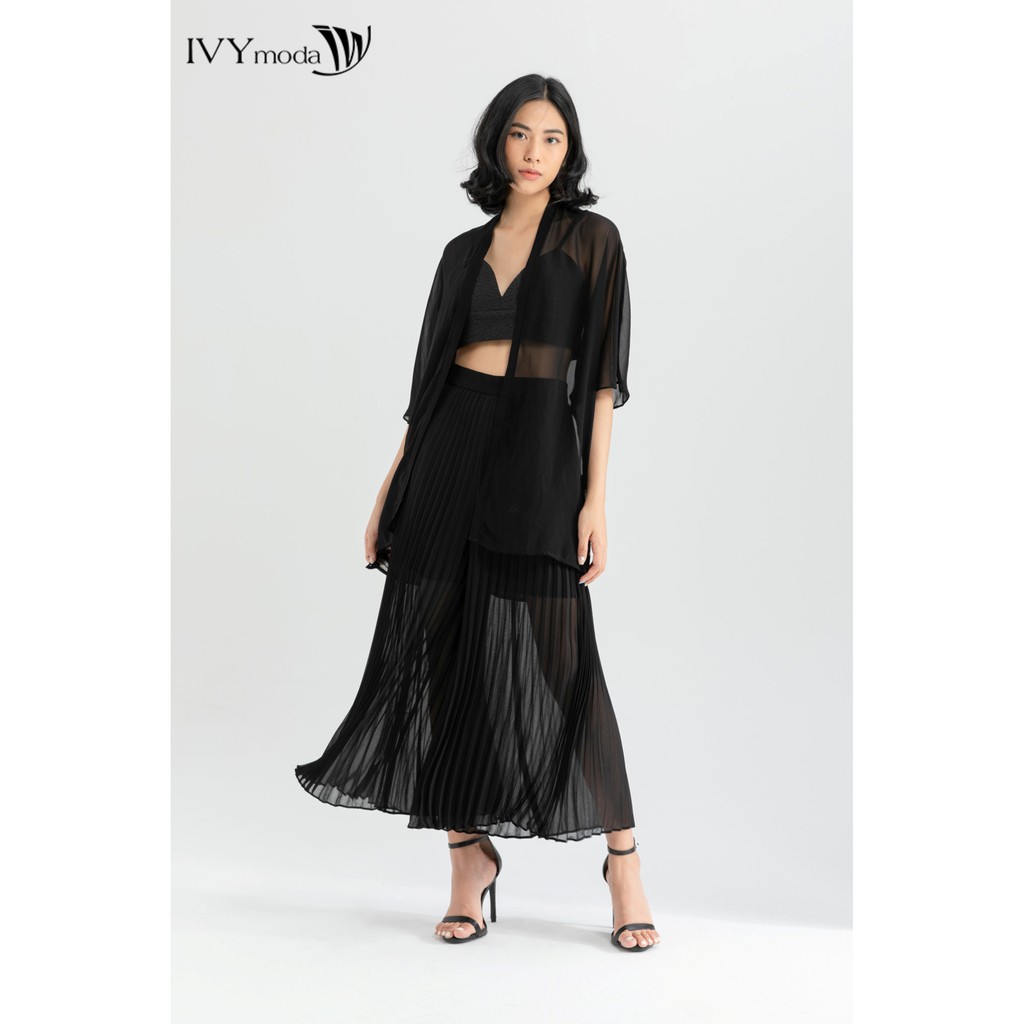 [NHẬP WABRTL5 GIẢM 10% TỐI ĐA 50K ĐH 250K ]Áo khoác kimono nữ đi biển IVY moda MS 17B8595