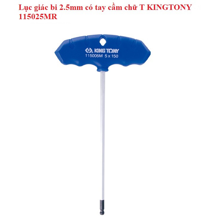 Lục giác bi 2mm ---5mm có tay cầm chữ T KINGTONY 115002MR---115005MR