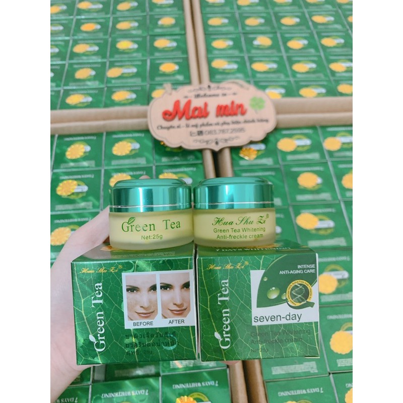 Kem Trà Xanh Trắng Da 7 Ngày Green Tea - Đài Loan | BigBuy360 - bigbuy360.vn