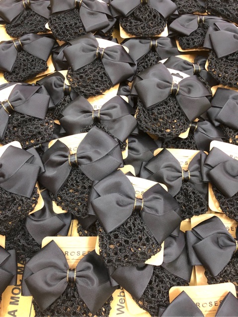 Kẹp lưới búi nơ gân ROSES