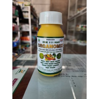 Phân bón lá cao cấp NANO ORGANOMIX 100ml thúc đẩy quá trình hấp thụ dinh dưỡng, tăng chất lượng phấn