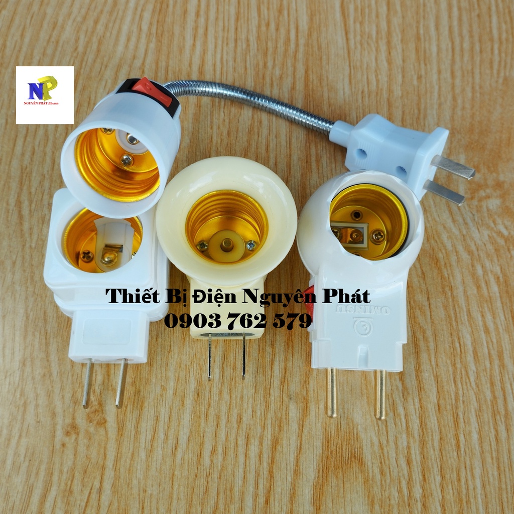 Đuôi Đèn Liền Phích Có Công Tắc - Hàng Tốt