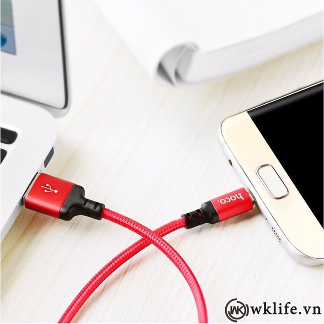 CÁP SẠC IPhone- SAMSUNG  HOCO X14 CHÍNH HÃNG DÀI 1M-2M