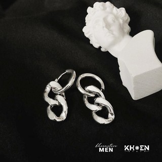 (1 Chiếc) Khuyên Tai Tròn xích - Thép không rỉ