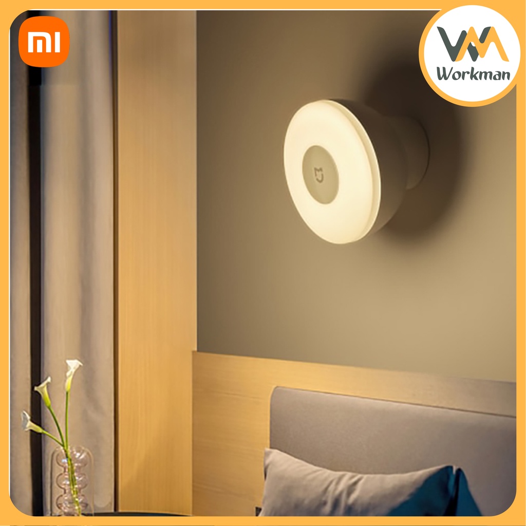 Đèn Cảm Biến Chuyển Động Thông Minh Xiaomi Mijia Night Light 2 MJYD02YL, Dùng Cho Cầu Thang, Tủ - HÀNG CHÍNH HÃNG