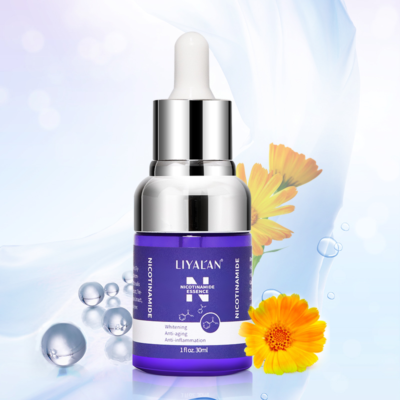 Serum Tinh Chất Niacinamide LIYAL'AN Chống Mụn Chống Nhiễm Trùng Làm Trắng Mặt Tùy Chỉnh 5% 10% Chứa Vitamin B3 30ml