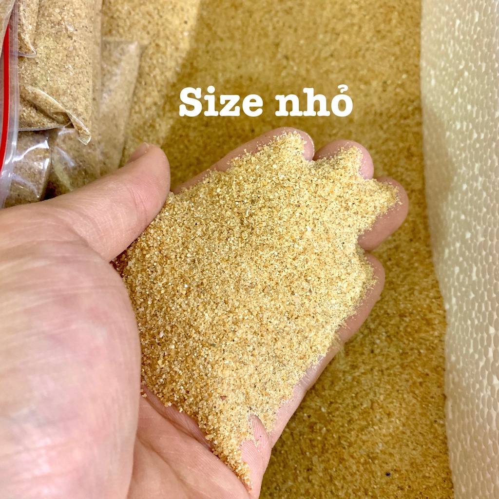 500Gr Cát Nắng Vàng Trải Nền Bể Cá, Bể Thủy Sinh, Biotop,..