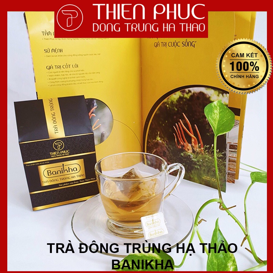 Trà đông trùng hạ thảo Banikha Thiên Phúc