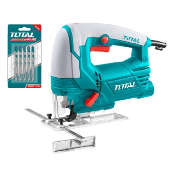 MÁY CƯA LỌNG 650W TOTAL  CƯA LỌNG CẦM TAY MINI  TẶNG KÈM BỘ LƯỠ TS206806I