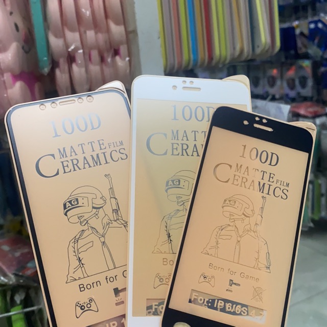 Cường lực nhám Iphone 6/7/8/6 plus/7 plus/8 plus/X /XS /Xs max/Xr /11 /11 pro /11 pro max dẻo chống vân tay ,mẻ cạnh