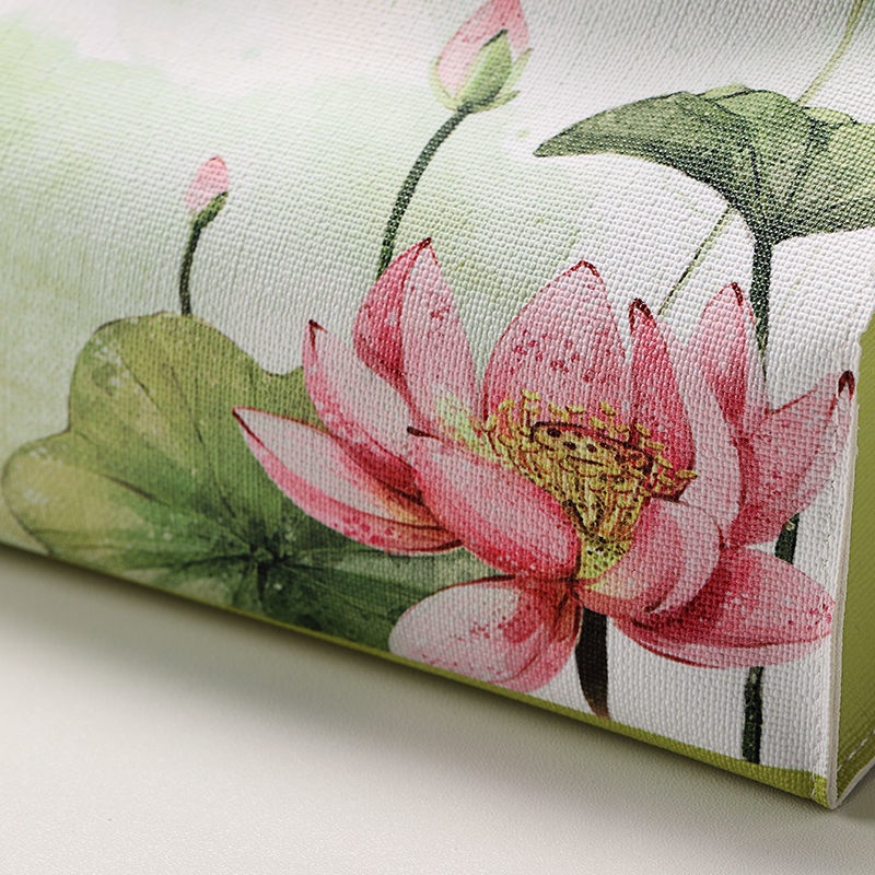 Hộp Đựng Khăn Giấy Bằng Da Cao Cấp Họa Tiết Tranh Sơn Dầu Sáng Tạo Để Bàn Phòng Khách / Xe Hơi