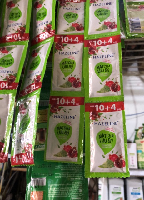 Sữa Tắm Dưỡng Trắng Hazeline Dây 10+ 2gói