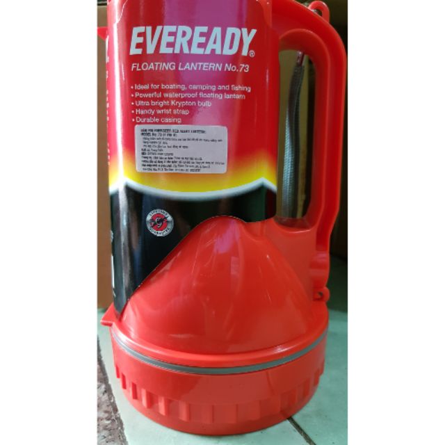 Đèn Pin Energizer Red Alert Lantern Dùng Pin D( Có Tặng Kèm Pin)