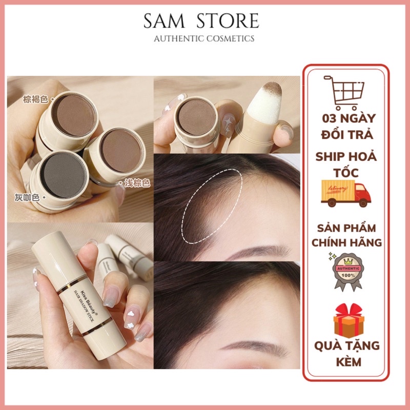 Phấn trám hói tóc dùng để che khuyết điểm chân tóc, che hói, nhấn điểm trán dô
