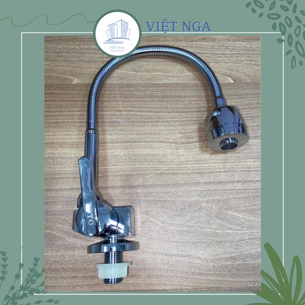 Vòi rửa bát đơn lạnh Inox 304 cắm chậu | cắm tường ( bảo hàng 12 tháng )