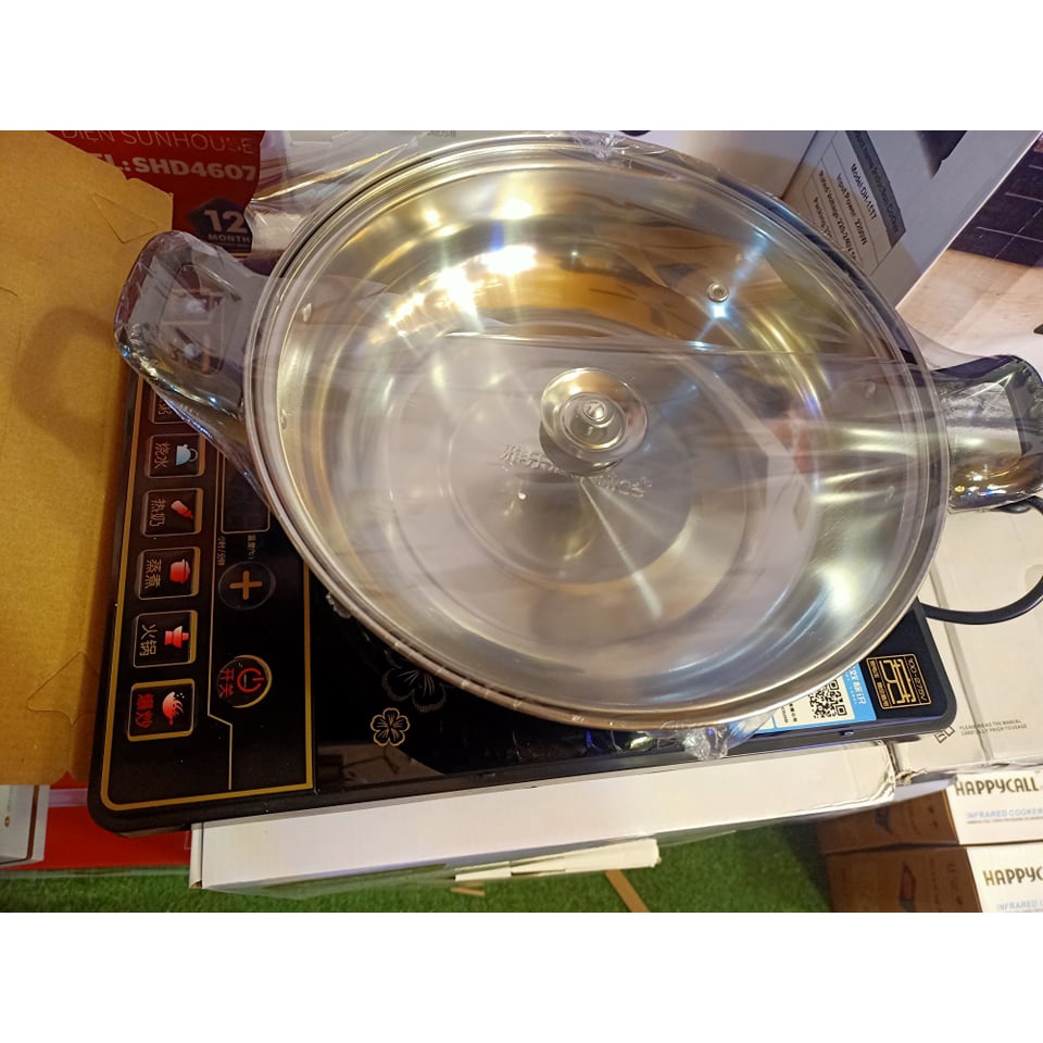 BẾP TỪ ĐƠN RNICE Hàng Xịn- CD20D - 2000W TẶNG 1 XOONG 30CM