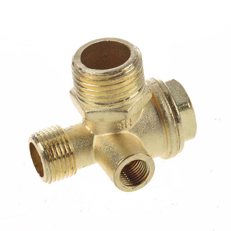 3 / 8 &quot;Female Thread Tube Connector Air Compre Vae Gold Tone Gold Tone