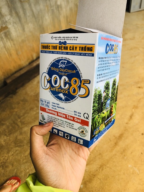 COC 85 - thuốc trị nấm cho sen đá,xương rồng, cây cảnh