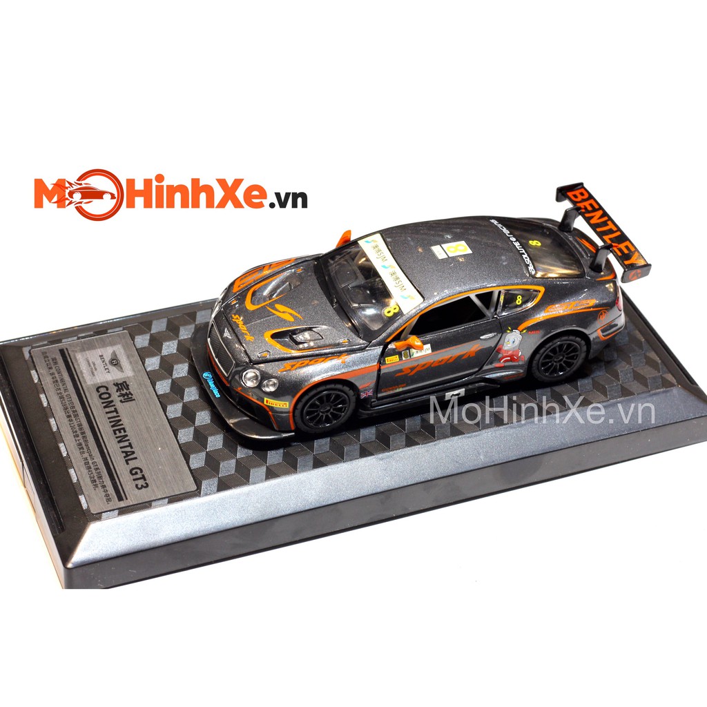 MÔ HÌNH XE BENTLEY CONTINENTAL GT3 NO.8 1:32 MSZ