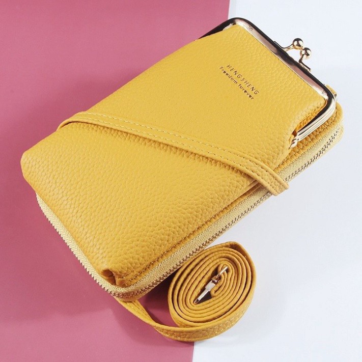 Túi đeo chéo nữ kiêm ví đựng điện thoại Hàn Quốc giá rẻ BAG U HSN155