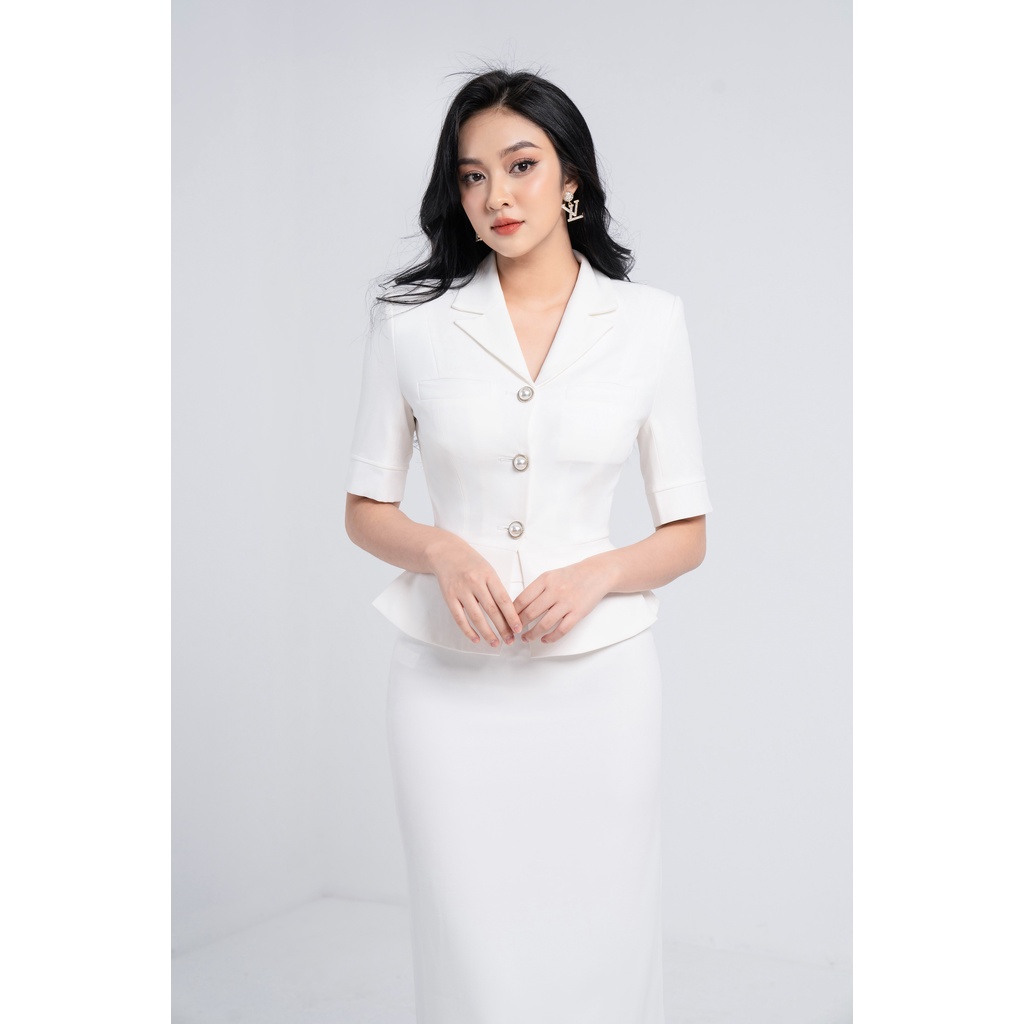 Áo vest nữ ngắn tay công sở VENUS